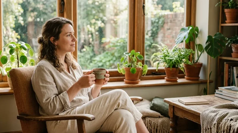 Espacio de calma y recursos para regular la ansiedad y soltar la culpa